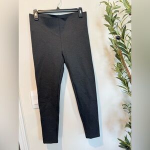 LOFT Charcoal Leggings Sleek Fitted Design Small Petite